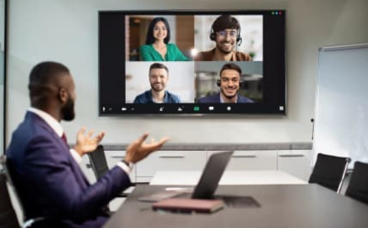 meeting aziendale in videochiamata