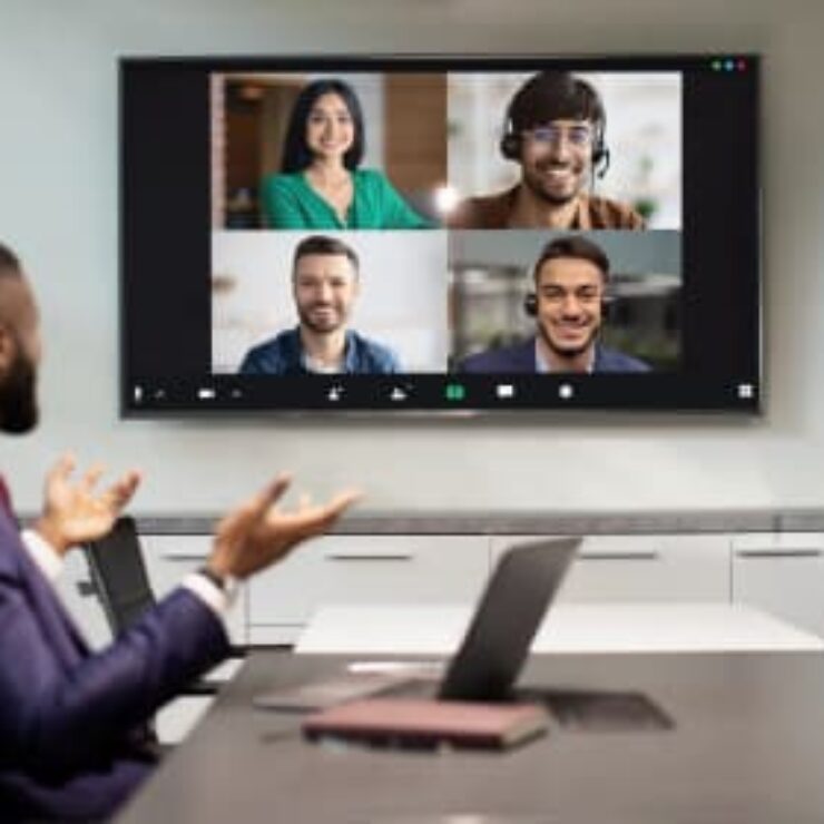 meeting aziendale in videochiamata